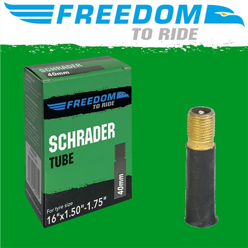 Tube - Schrader 16"x1.50-1.75" (50) 40mm
