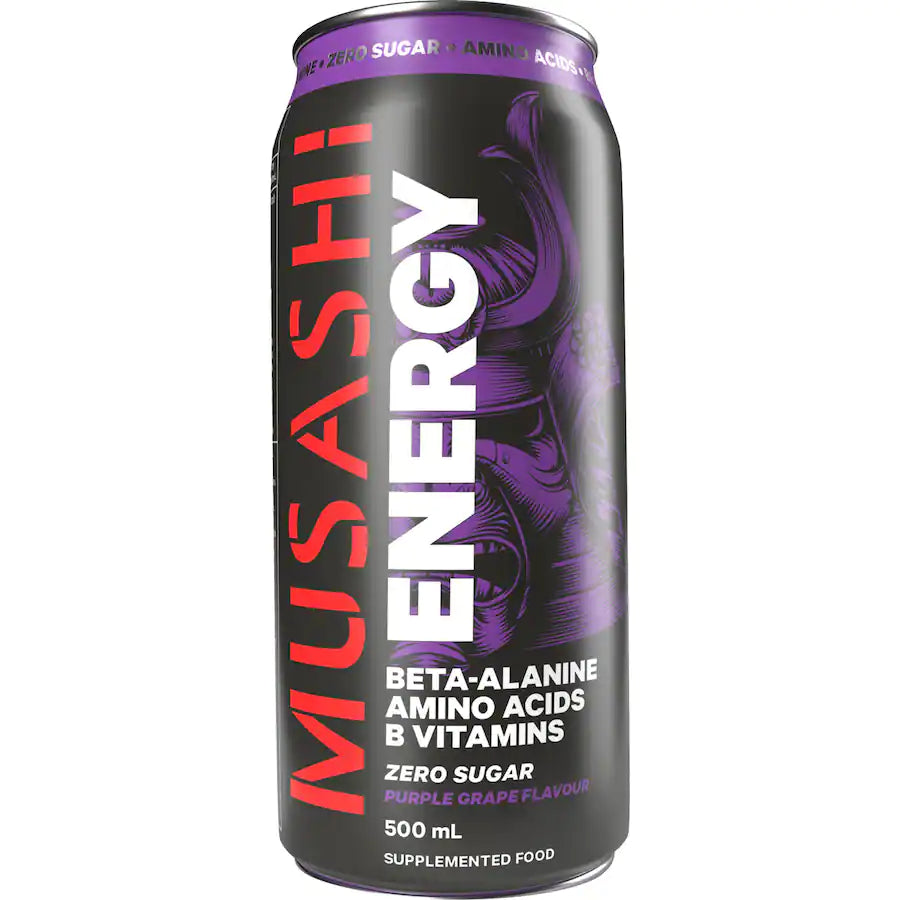 Musashi Energy Purple Grape 500ml