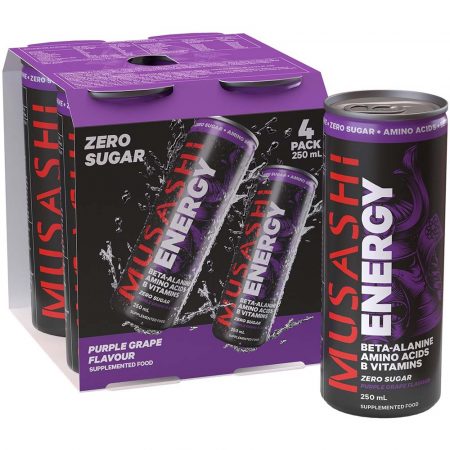 Musashi 250ml 24 cans in 6 Pack's