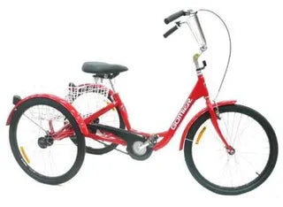TRIKE 20" Coaster (Footbrake), 2500 Series (Designed in Australia) Bright RED