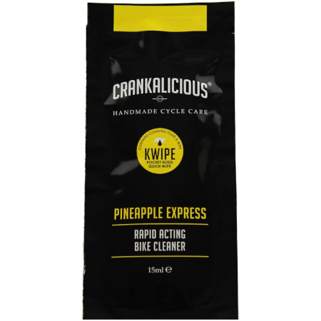 Crankalicious Pineapple Express 15ml Kwipe Rapid Acting Bike Cleaner