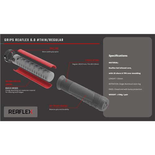 Grips ReaFlex 6.0 Lava - 29mm Thin