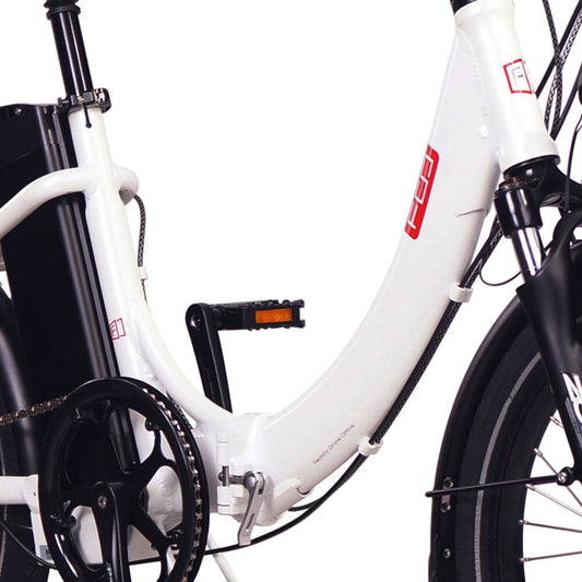 FOO F1 Folding Electric Bike, 300W-500W, 48V 13Ah, 624WH Battery [Matt Black]