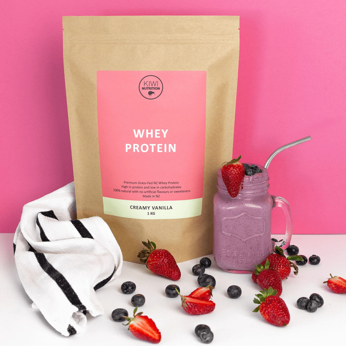 Whey Protein Powder - Vanilla 1kg