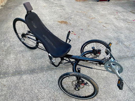 Performer Black Recumbent Trike