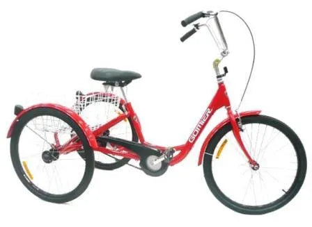 TRIKE 20" 6 Speed SHIMANO, 2500 Series (Designed in Australia) Bright RED