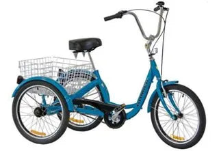 TRIKE 20" 6 Speed SHIMANO, 2500 Series (Designed in Australia) Lovely BLUE