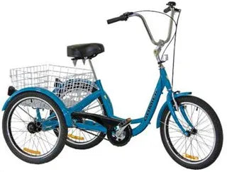 TRIKE 24" 3 Speed (Coaster) NEXUS, 2500 Series (Designed in Australia) Lovely BLUE