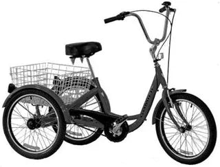 TRIKE 24" 6 Speed SHIMANO, 2500 Series (Designed in Australia) Metalic BLACK