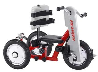 Rehatri Trike 12"Front and rear wheel size, Single Speed RED
