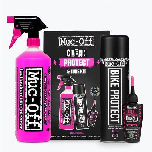 MUC-OFF - BICYCLE CLEAN PROTECT AND LUBE KIT (ALL-WEATHER)