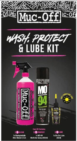 MUC-OFF - BICYCLE CLEAN PROTECT AND LUBE KIT (DRY)