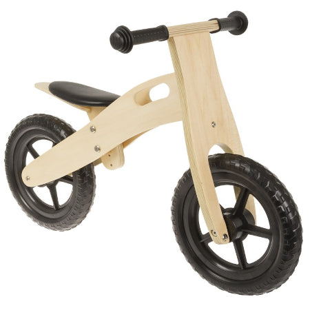 BALANCE BIKE WOOD/BLACK 12"