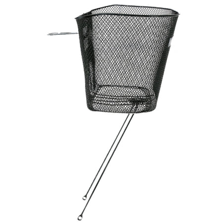 BASKET LARGE WIRE W/BRACKET OXFORD BLACK BK153B