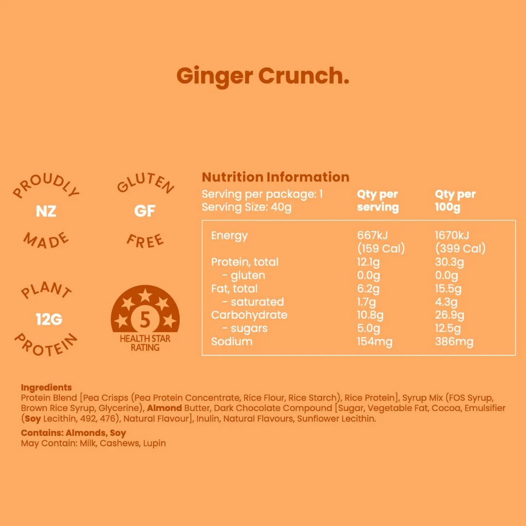 Plant Protein Bars - Box of 12