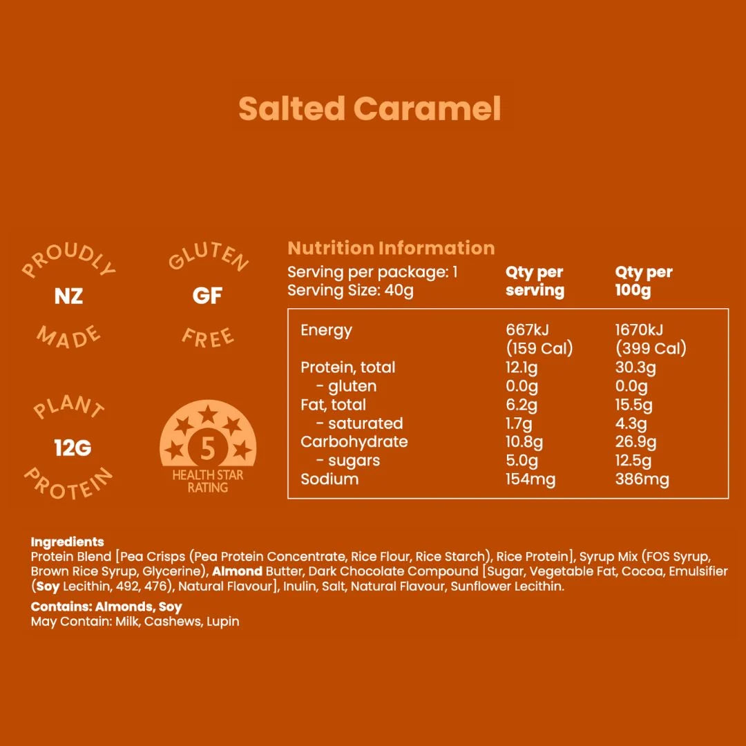 Plant Protein Bars - Box of 12
