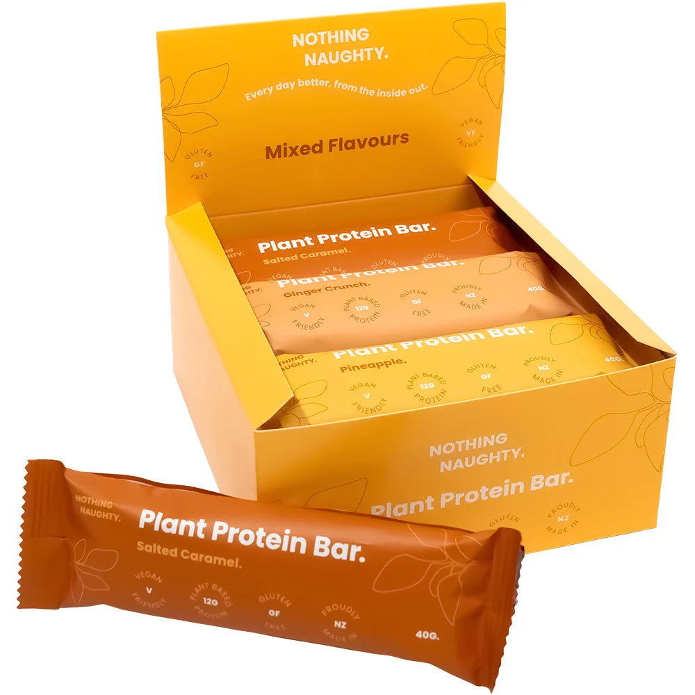 Plant Protein Bars - Box of 12