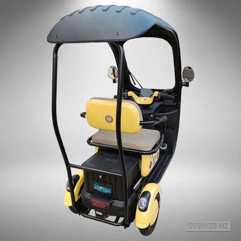 TM7 (AW Protector) - Electric Mobility Plus Tricycle with Canopy