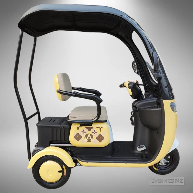 TM7 (AW Protector) - Electric Mobility Plus Tricycle with Canopy