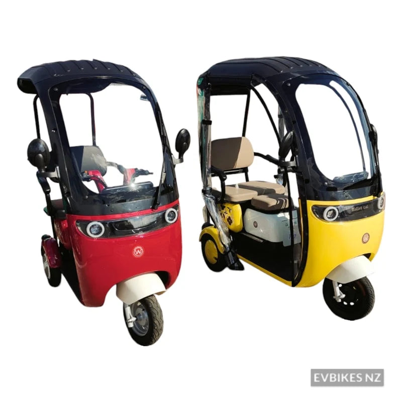 TM7 (AW Protector) - Electric Mobility Plus Tricycle with Canopy